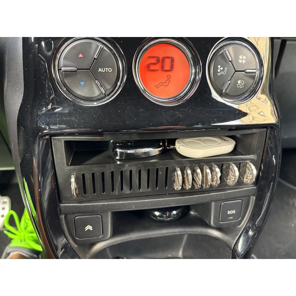 1 Din Stereo Bezel – 2009-2016 Citroen Ds3