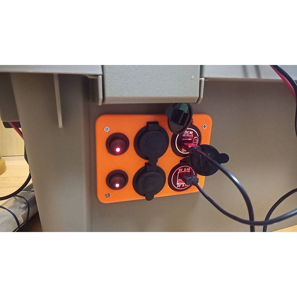 12v Car Usb Switch Voltmeter Panel – 1966 Dodge Charger