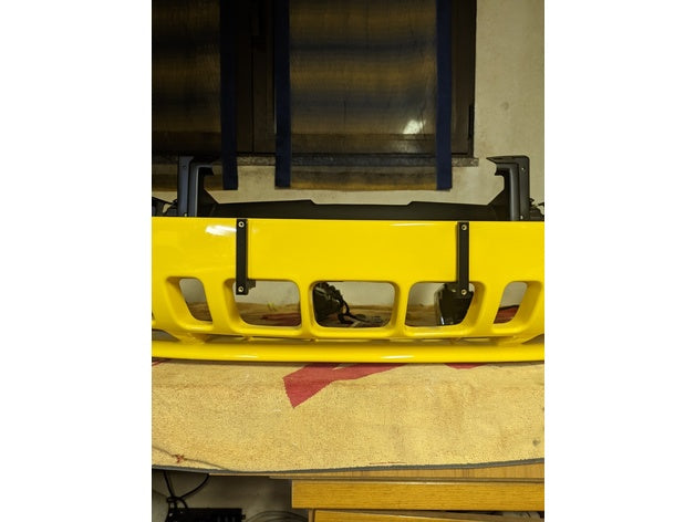 Fiat Coupe License Plate Frame