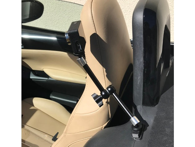 Action Camera Mount for Mazda MX-5 ND, Fiat 124 Spider 2017 – Mazda MX-5