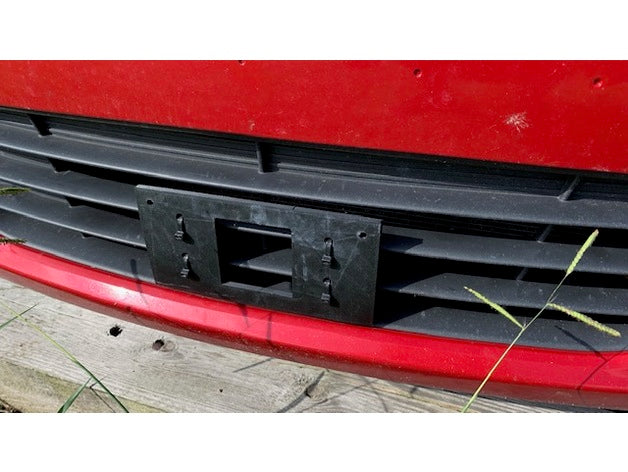 Hyundai Accent License Plate Bracket