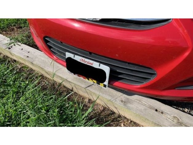 Hyundai Accent License Plate Bracket