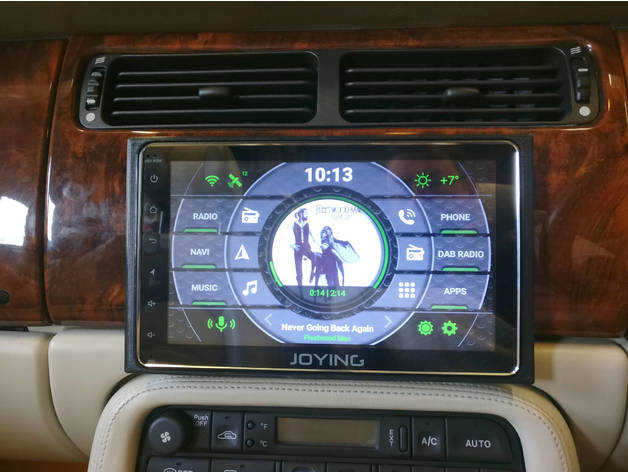 Joying Head Unit Screen Mount for Jaguar XK8/XKR