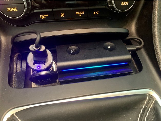 Amazon Echo Auto Mount for Mercedes GLA, CLA and Others – Mercedes-Benz CLA, Mercedes-Benz GLA