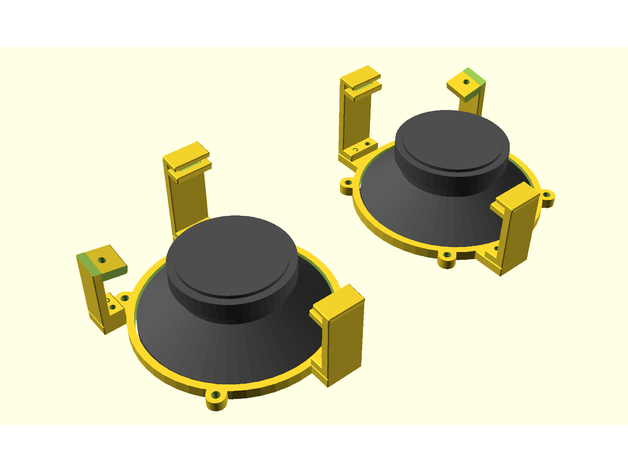 Renault Twizy Speaker Mounts – Renault Twizy