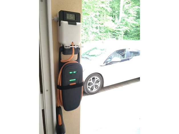 Theft Deterrent Mount for Opel Ampera Charging Cable with Meter – Opel Ampera