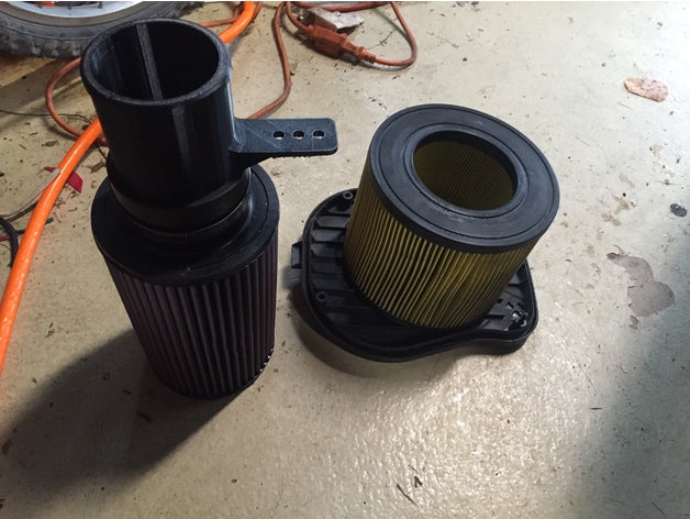 Saab 9-5 Aero Open Air Intake Tube for K&N Cone – Saab 9-5