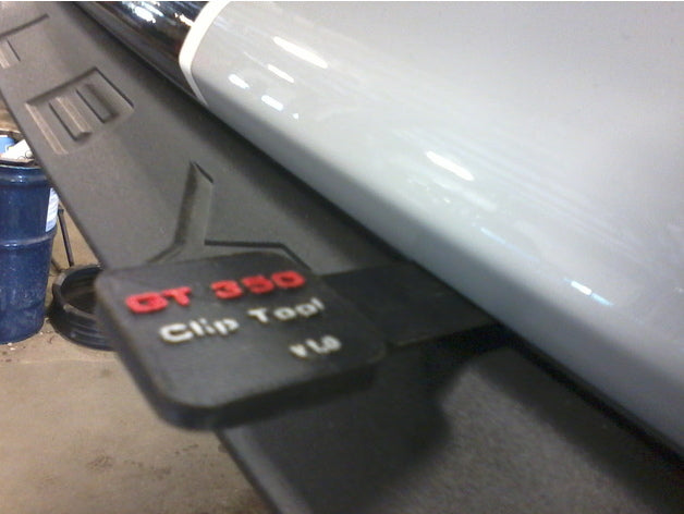 Mustang GT 350 Spoiler Tool – Ford Mustang