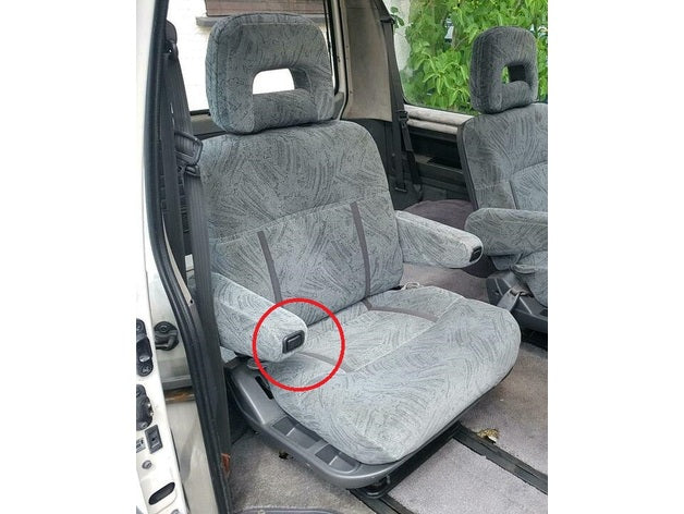 Mitsubishi L300 Sitz Knopf Seat Button/Knop – Mitsubishi L200