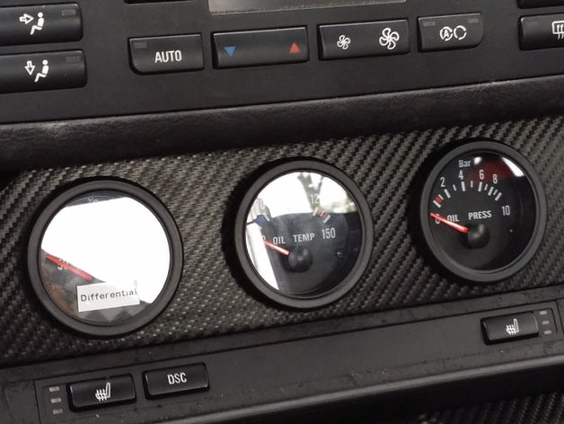 Gauge Panel for 52mm Instruments for BMW Vehicle – BMW