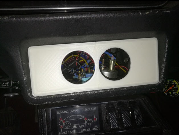 Accessory Gauges Bezel for 4-eyed Mustang – Ford Mustang