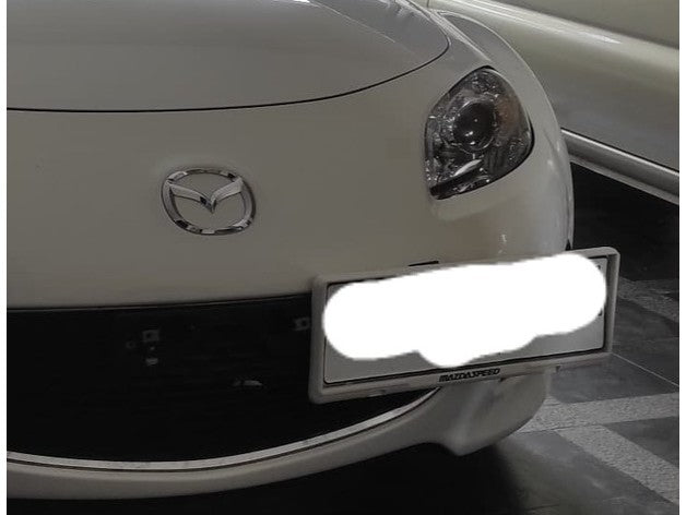 Miata License Plate Relocation – Mazda MX-5