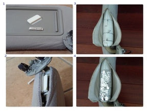 Toyota Camry Sun Visor Plastic Tab Replacement – Toyota Camry