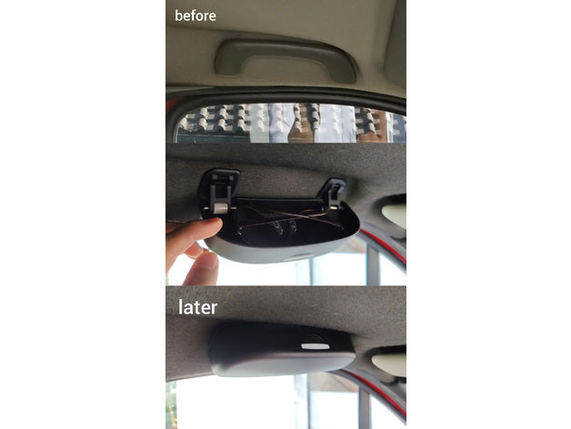 Opel Vivaro Renault Trafic Adapter for Sunglasses Holder – Renault Trafic, Opel Vivaro