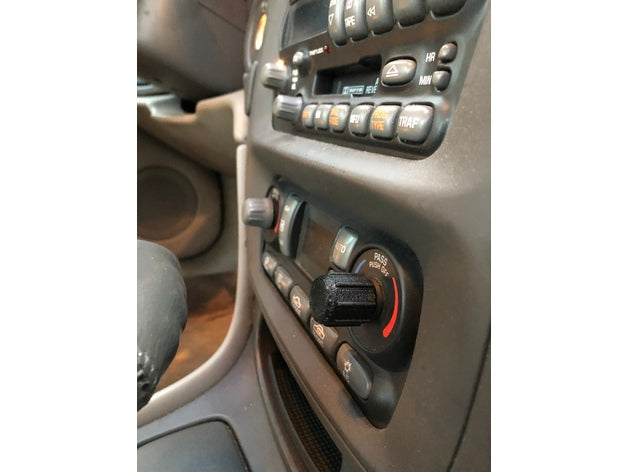Pontiac HVAC Knob – Pontiac