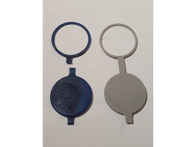 Wiper Washer Reservoir Cap (TPU Print) – Peugeot, Citroen