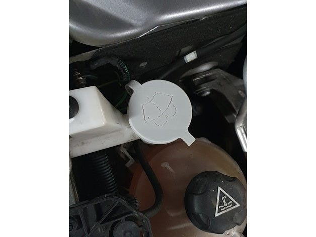 Wiper Washer Reservoir Cap (TPU Print) – Peugeot, Citroen