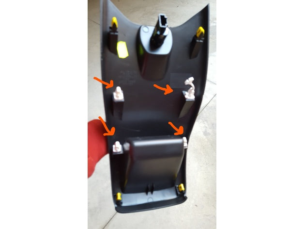 Renault Kadjar Clip for Armrest Cabinet – Renault Kadjar
