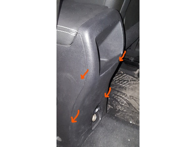 Renault Kadjar Clip for Armrest Cabinet – Renault Kadjar