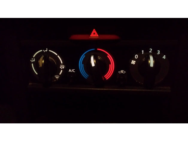 Nissan X Trail T30 Heater Control Knob Insert – Nissan X-Trail