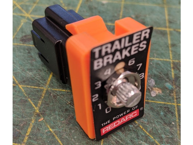 Tacoma/4Runner RedArc Brake Controller Plate – Toyota Tacoma