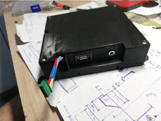 Mazda MX-5 2DIN Radio Tape-deck Replacement Box, Bluetooth Mod – Mazda MX-5