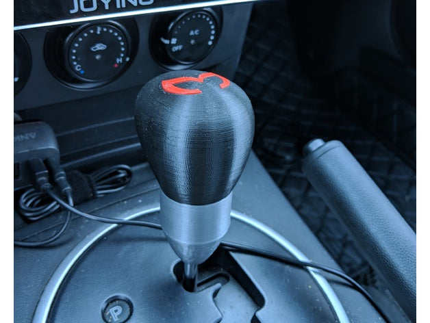 NC Miata Automatic Shift Knob with Mazda Batman Logo M8x1.25 – Mazda MX-5