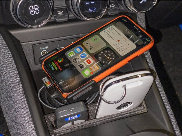 Renault Zoe Ph2 Mounting Plates for Brodit Mobile Phone Holders – Renault ZOE