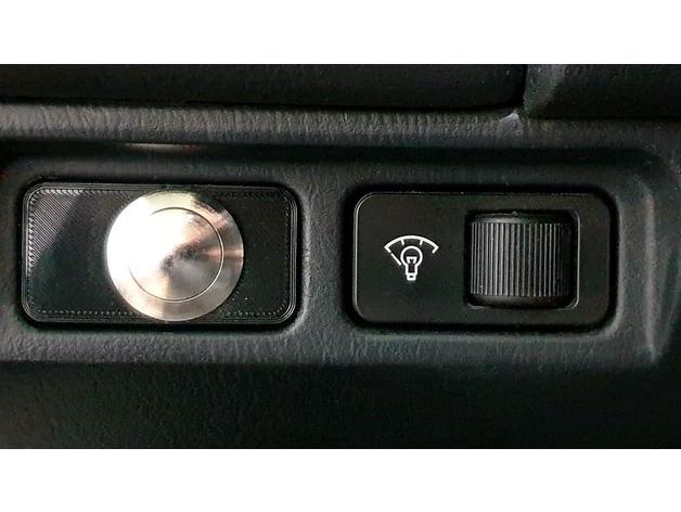 Miata Dash Button Mount (fog Light Location) – Mazda MX-5
