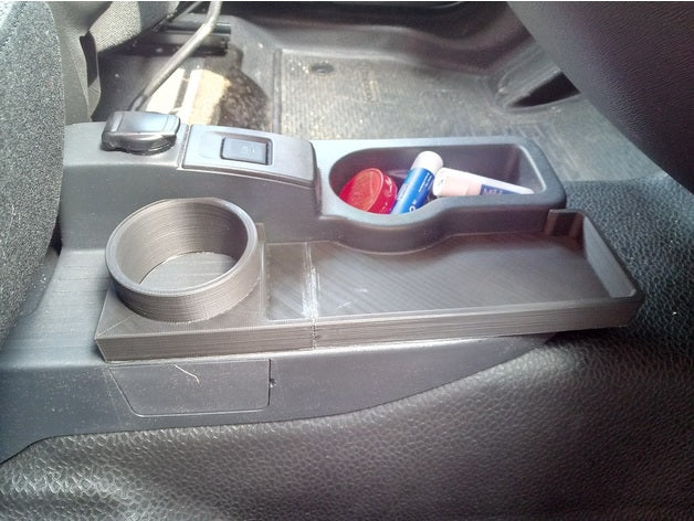 Renault Kangoo Center Console Tray and Cup Holder – Renault Kangoo