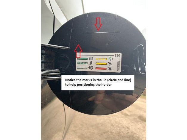 Charge Port Cap Holder (SEAT Mii Electric, Skoda Citigo-e, Volkswagen E-up!) – Volkswagen e-up!