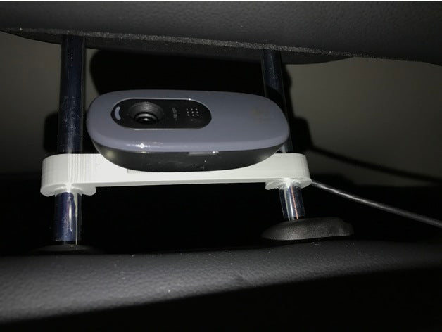 Logitech C270 Webcam Mount for Car Headrest Poles – Subaru Outback