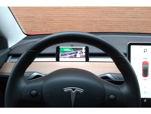 Small & Simple Tesla Model 3 Phone Mount – Tesla Model 3