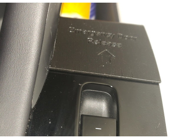 Tesla Model3 Emergency Door Release Cover – Tesla Model 3