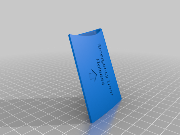 Tesla Model3 Emergency Door Release Cover – Tesla Model 3