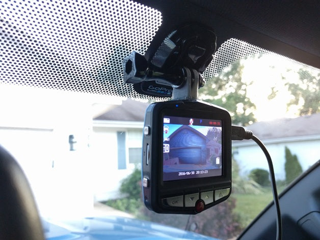 Dash Cam to GoPro Mount Adapter for Toyota Tacoma – Toyota Tacoma