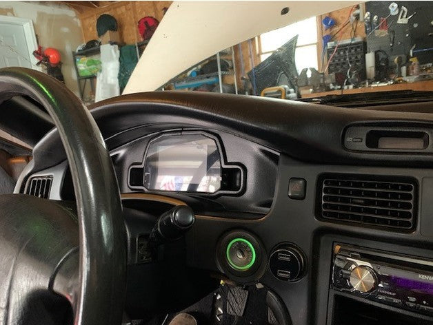 Toyota MR2 Cluster Enclosure for AiM MXS 1.2 – Toyota MR2