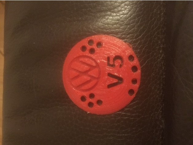 VW V5 Dashboard Vent Replacement Badge – Volkswagen Golf