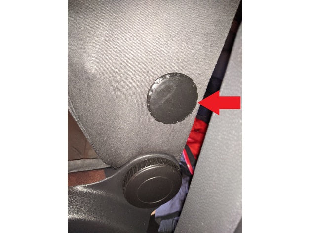 VW Golf mk6 Variant Regulation Seat Knob – Volkswagen Golf Variant