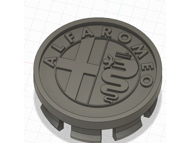 Wheel Center Cap, Alfa Romeo – Alfa Romeo
