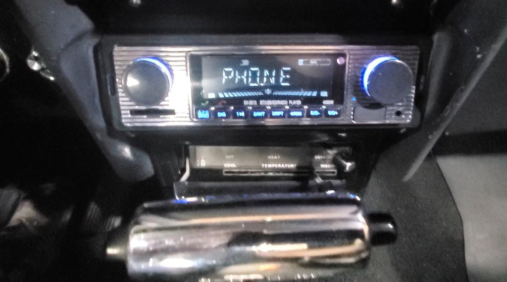 1969-70 Mustang Radio Bezel – 1970 Ford Mustang, 1969 Ford Mustang