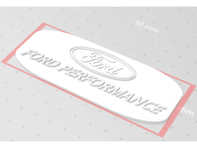 Ford Performance Emblem – Ford