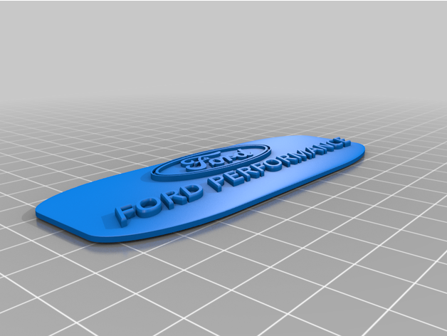 Ford Performance Emblem – Ford