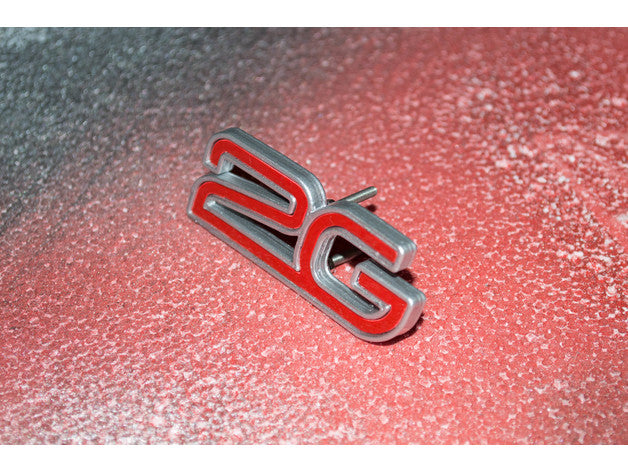 2G Badge Ford ST Style – Ford Fiesta, Ford Focus