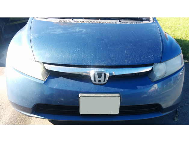 Honda Civic 2008 Front Emblem – 2008 Honda Civic
