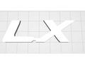Honda LX Badge – Honda Accord