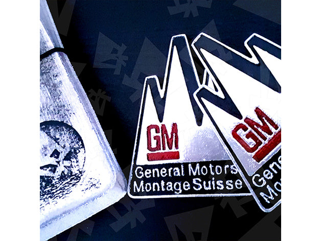 General Motors Opel Montage Suisse Badge – Opel