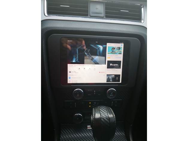 Ford Mustang Ipad Mini Dash Mount 2011-2014 – 2014 Ford Mustang, 2013 Ford Mustang, 2012 Ford Mustang, 2011 Ford Mustang