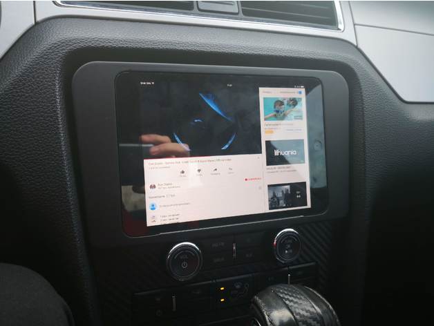 Ford Mustang Ipad Mini Dash Mount 2011-2014 – 2014 Ford Mustang, 2013 Ford Mustang, 2012 Ford Mustang, 2011 Ford Mustang