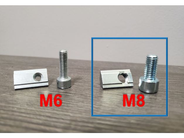 Sim Racing Cup Holder (For M8 Bolts)